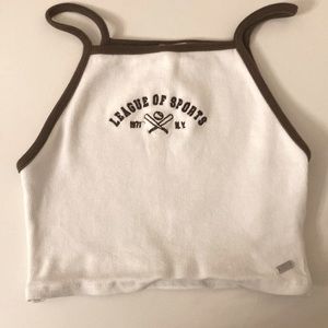 SUMMER TANK 🐻🥥🤎🐇 BRAND NEW BEEN WORN ONCE